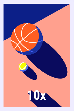 Place 10 sport bets